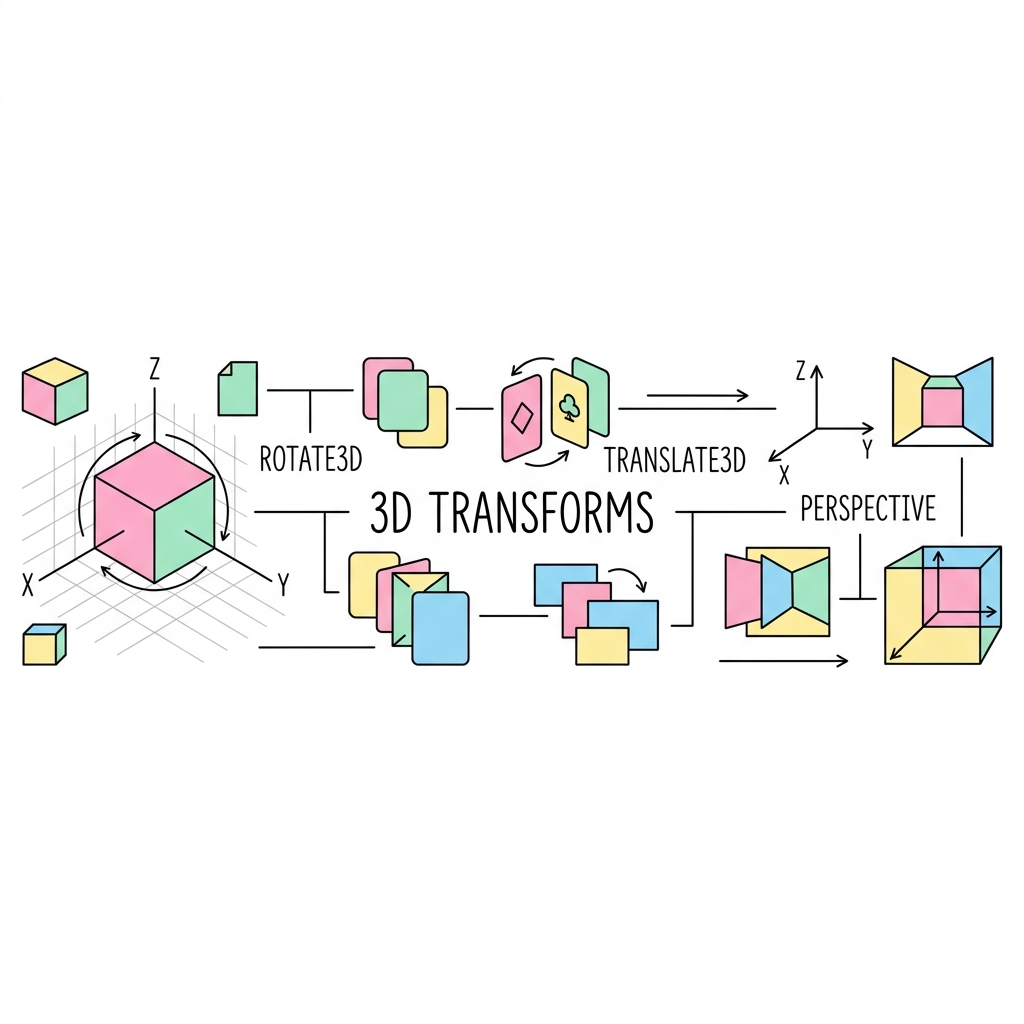 CSS 3D Transform Concept