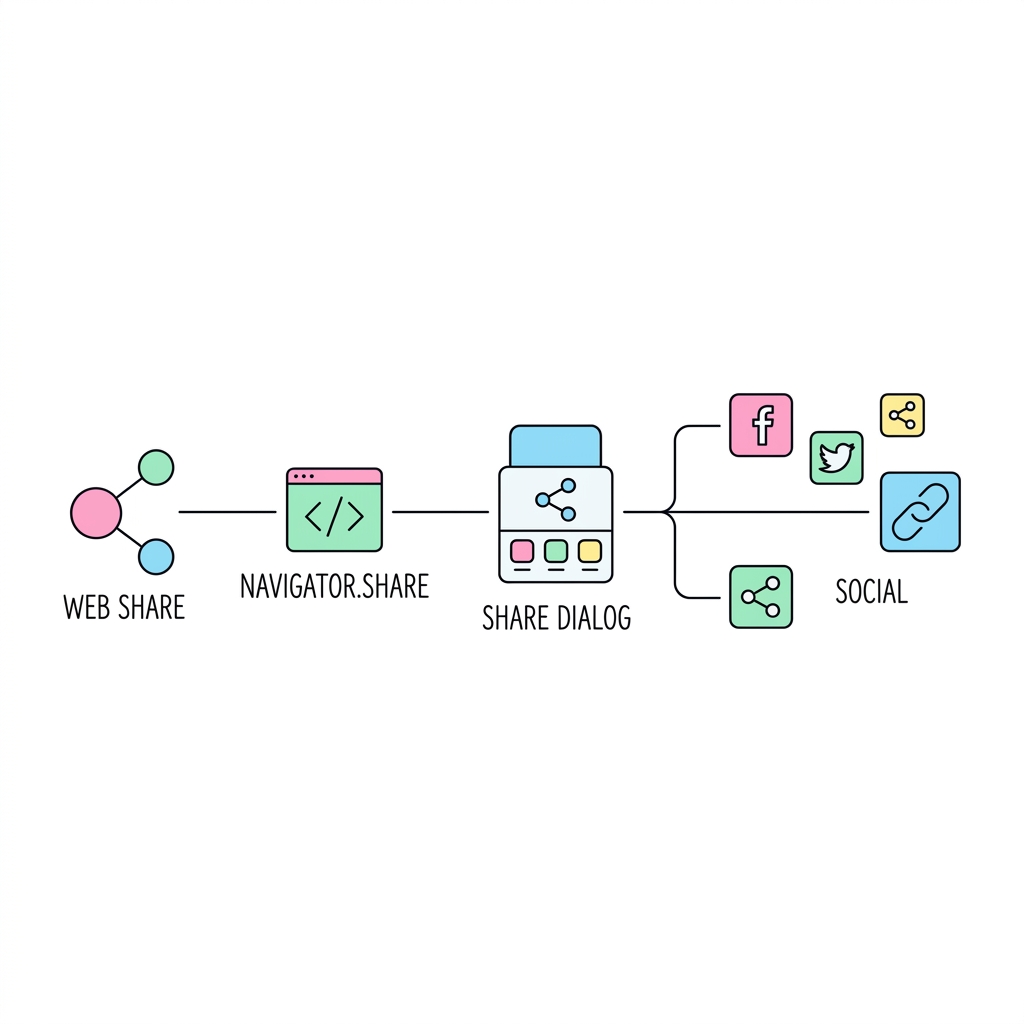 Web Share API Concept