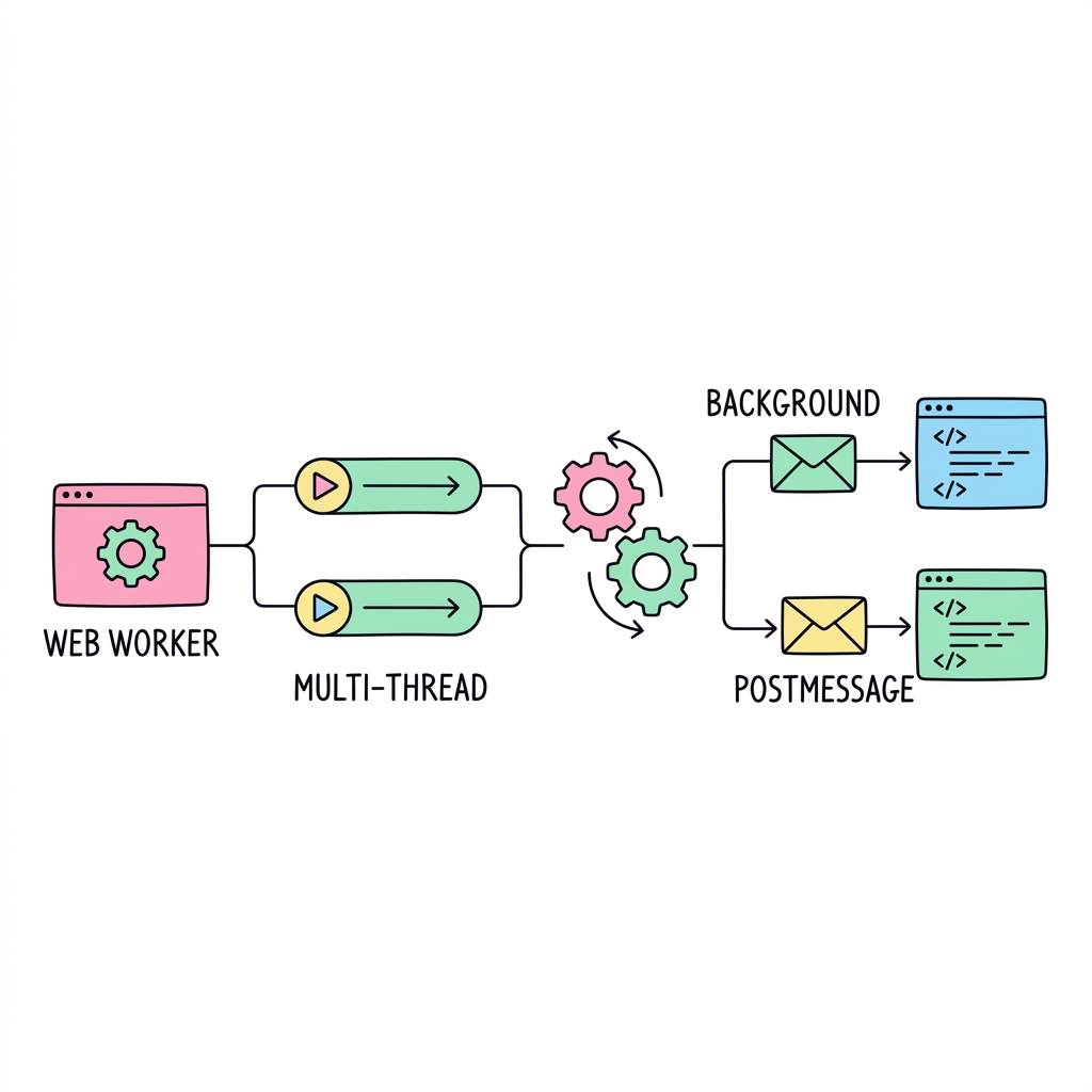 HTML5 Web Workers Concept